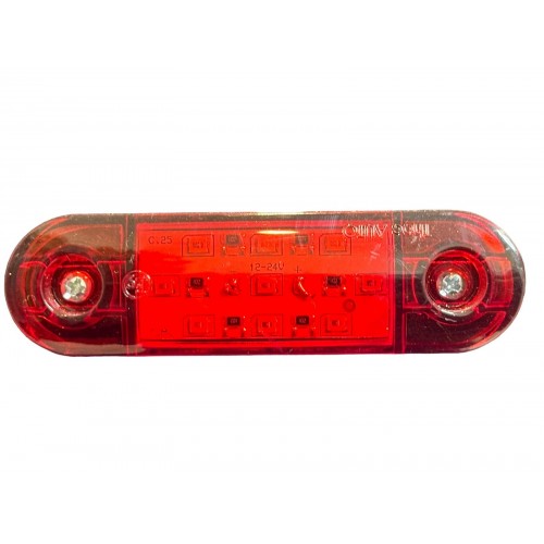  9 Led Mavi Dekoratif Oval Lamba (10ADET)